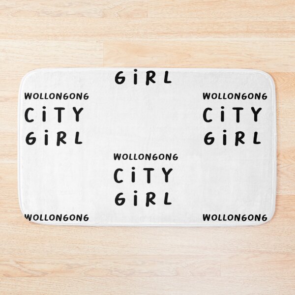 Item preview, Wollongong CITY GIRL | Typography Design | Minimalist Aesthetic designed and sold by RM-Journey.