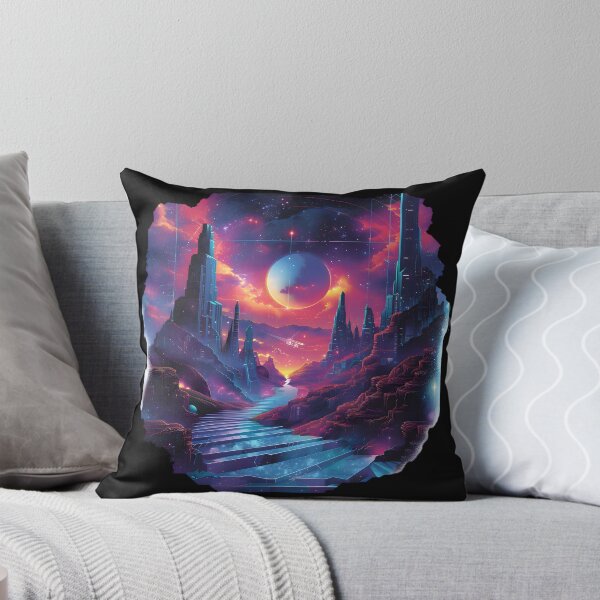 Item preview, Neon Prism Dreamscape designed and sold by AI-Only Creations.