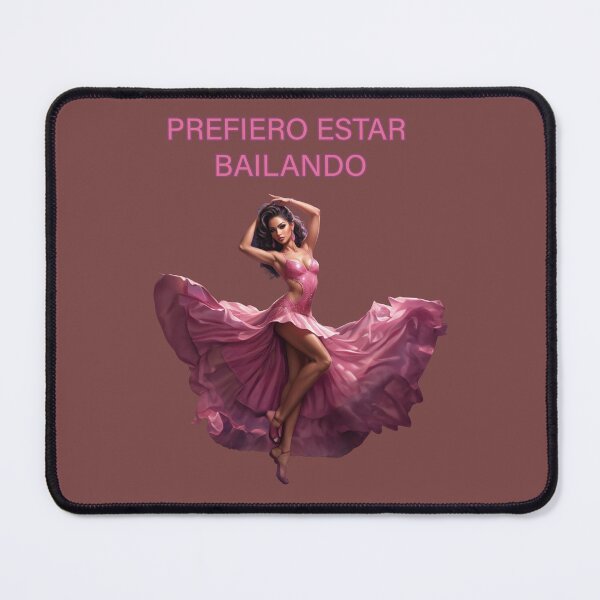 Item preview, I'D RATHER BE DANCING DANCER SPANISH QUOTES designed and sold by La Loca.