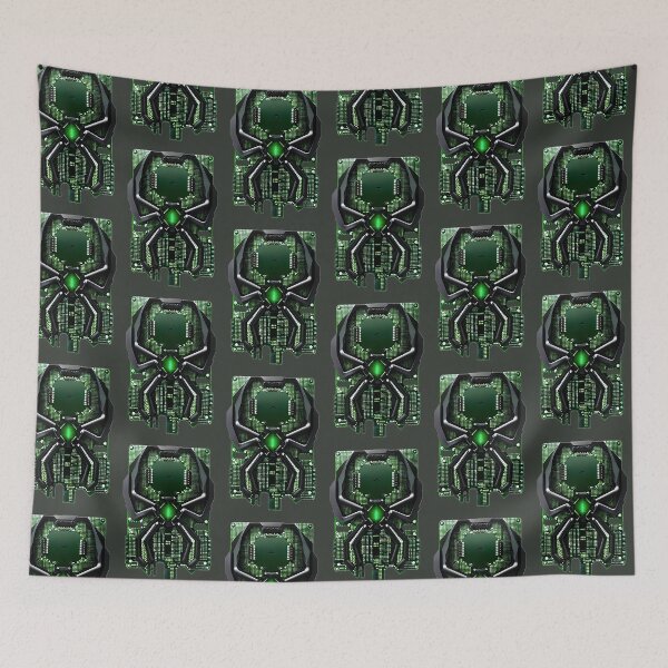 Item preview, artificial Spider insect motherboard designed and sold by Capacitor-Ant.