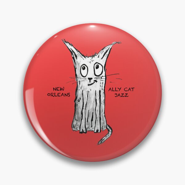 Item preview, New Orleans Jazz Cat for Cat lovers. designed and sold by iancoppack.