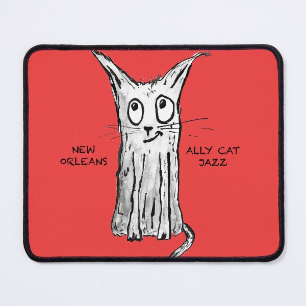 Item preview, New Orleans Jazz Cat for Cat lovers. designed and sold by iancoppack.