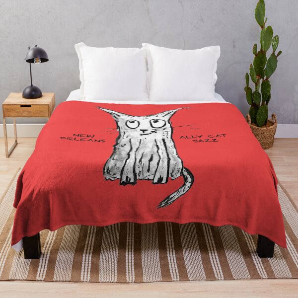 Item preview, New Orleans Jazz Cat for Cat lovers. designed and sold by iancoppack.