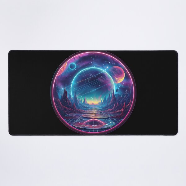 Item preview, Synthwave Neon Galaxy designed and sold by AI-Only Creations.