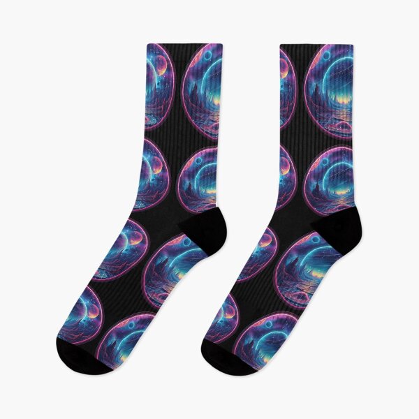 Item preview, Synthwave Neon Galaxy designed and sold by AI-Only Creations.