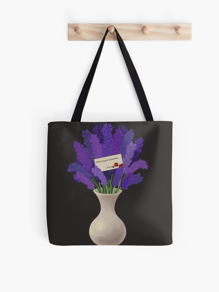 Thumbnail 1 of 2, Tote Bag, The Lavender Ladies, With Deepest Sympathies designed and sold by LavenderLadies.