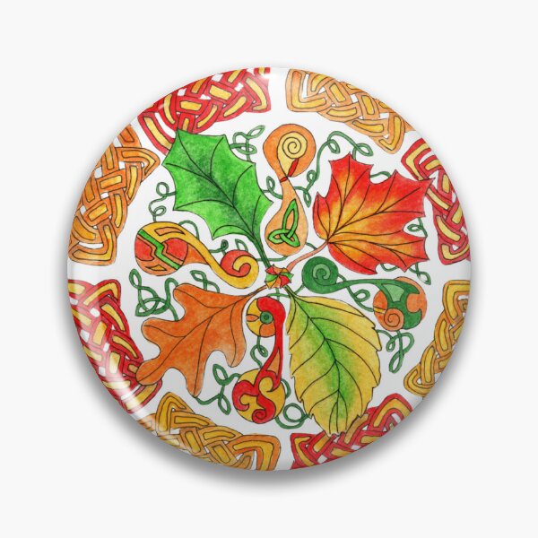 Item preview, Celtic Autumn Knot, Fall Art, Norse Art designed and sold by AnjaLiaDesigns.