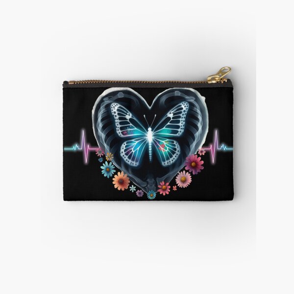 Item preview, Butterfly X-ray Heart designed and sold by BookwormBlossom.