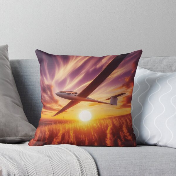 Item preview, Glider Plane Pilot Sailplane aerial floating soaring designed and sold by These_Prints.