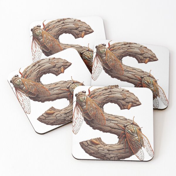 Aperçu de l'œuvre CICADA LETTER S créée et vendue par ART-TYPE.