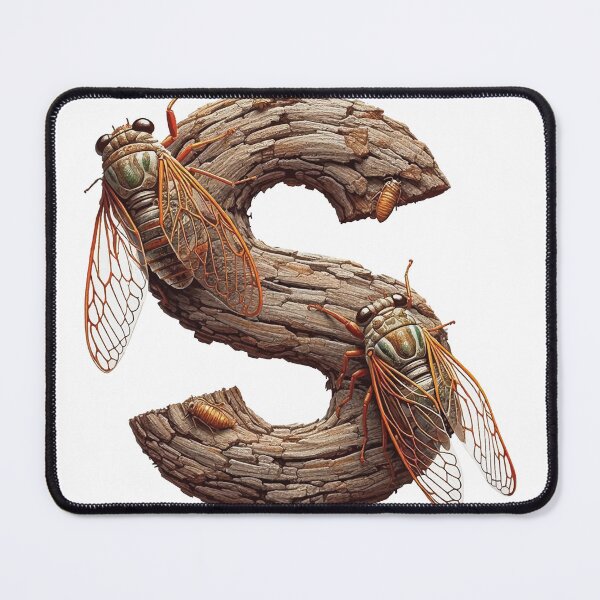 Item preview, CICADA LETTER S designed and sold by ART-TYPE.