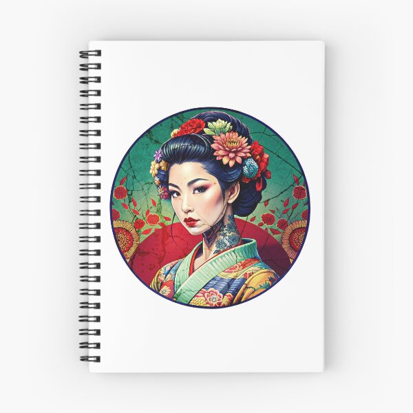 Item preview, Tattoo Geisha logo designed and sold by Shredicuz.