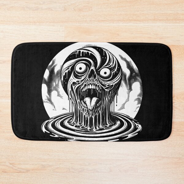 Item preview, Insane Melting Spiral Skull designed and sold by Nerdlight.