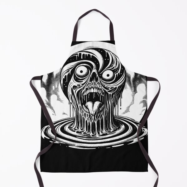 Item preview, Insane Melting Spiral Skull designed and sold by Nerdlight.