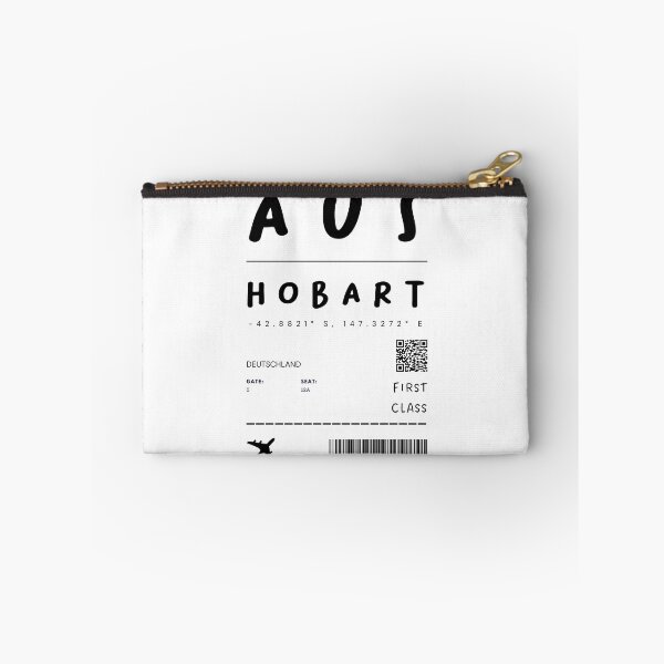Item preview, Hobart | Plane Ticket Design | Traveling | Tourists designed and sold by RM-Journey.