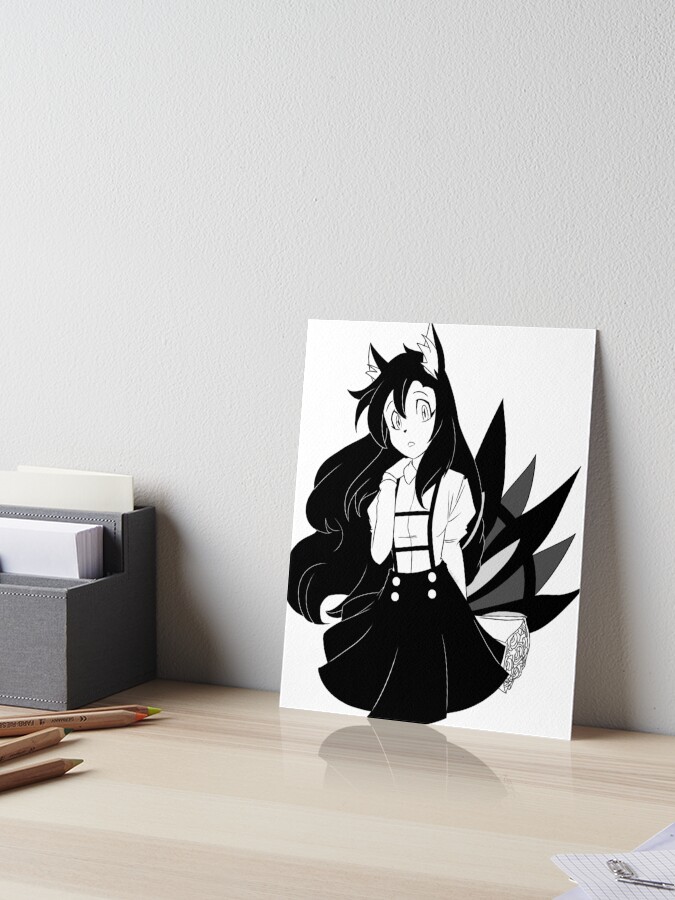 Draw Me Like One Of Your Anime Waifus Art Board Print By Ashidoodle Redbubble