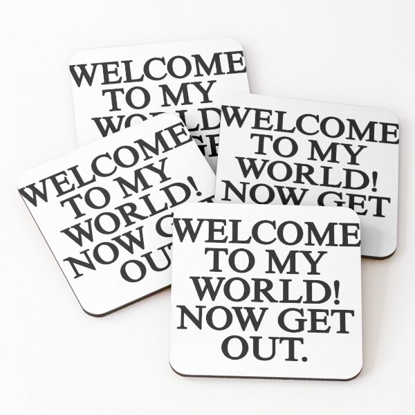 Item preview, Welcome to my world  designed and sold by THELOSTHOUSE.
