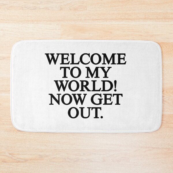Item preview, Welcome to my world  designed and sold by THELOSTHOUSE.