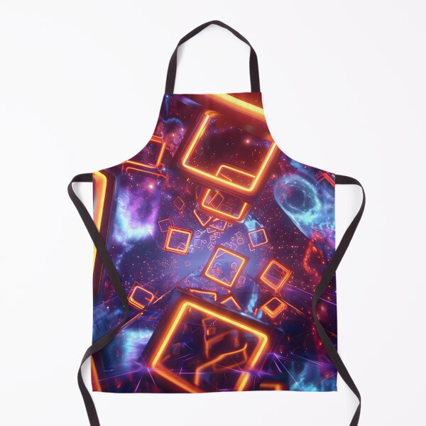 Item preview, Neon Labyrinth Cosmos designed and sold by AI-Only Creations.