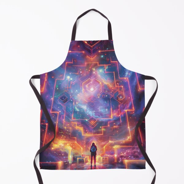 Item preview, Infinity Neon Maze designed and sold by AI-Only Creations.