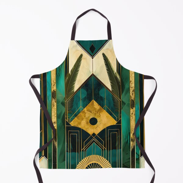 Item preview, Glamour Dark Green Gold, Luxurious Aesthetic, Vintage Pattern designed and sold by Vic Torys ☆.