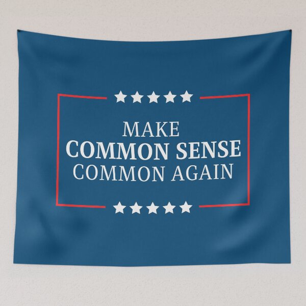 Item preview, Make common sense common again designed and sold by Neeshki.