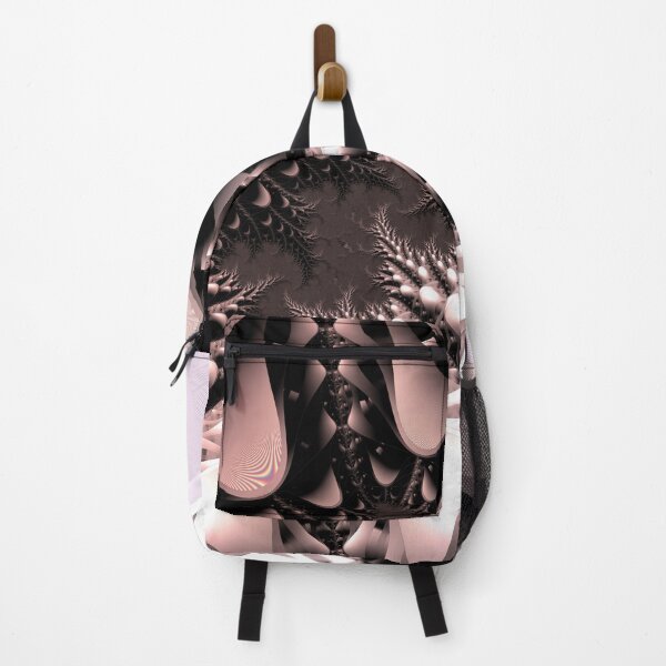 Item preview, Mandelbrot 99 - Pastel pink rose gold folded walls into abstract cave designed and sold by Draeger0.