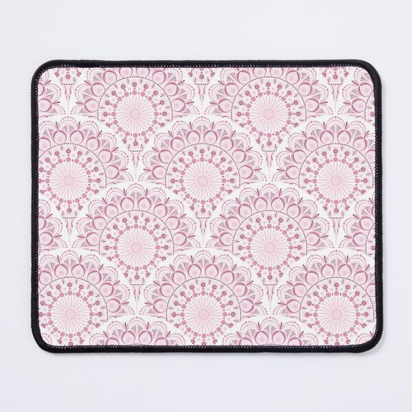 Item preview, Dusky Rose Confetti Lace Dot Mandala Art Deco Scallop designed and sold by Triplicate Limited.