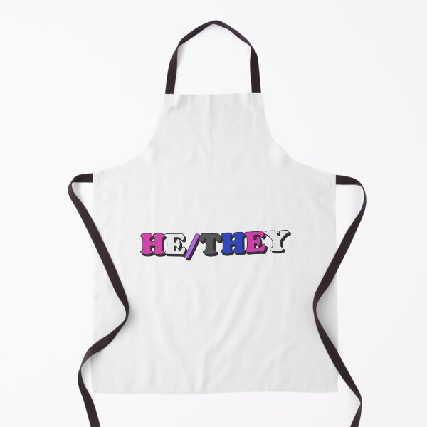 Item preview, he/they genderfluid pride flag pronouns designed and sold by wordswithfonts.