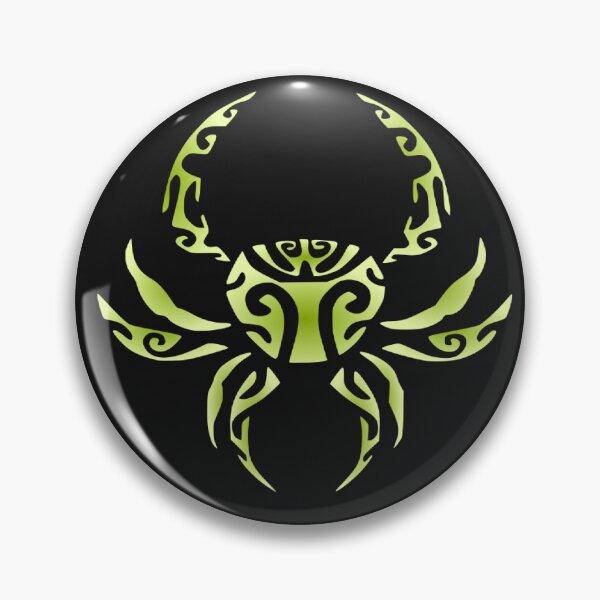 Item preview,  CANCER (green) designed and sold by Nesian-Tahiti.