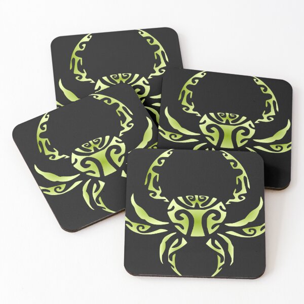 Item preview,  CANCER (green) designed and sold by Nesian-Tahiti.