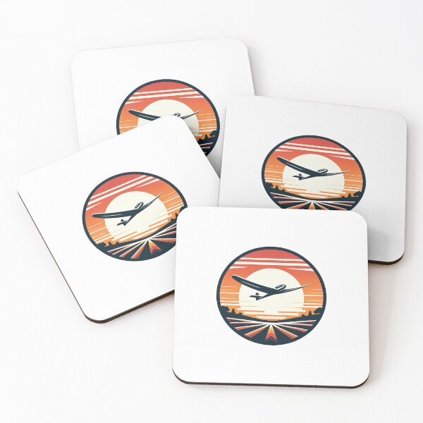 Item preview, Glider Plane Pilot Sailplane Biplane aerial floating soaring designed and sold by These_Prints.