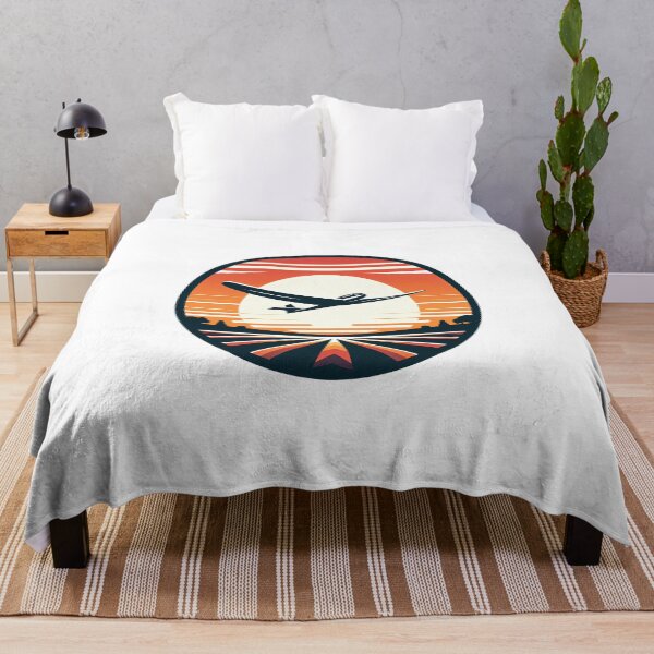 Item preview, Glider Plane Pilot Sailplane Biplane aerial floating soaring designed and sold by These_Prints.