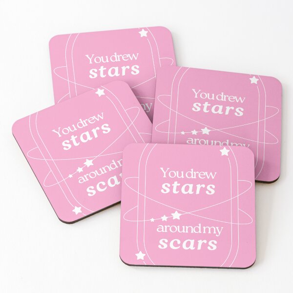 Item preview, You drew stars around my scars designed and sold by MatisseStudio.