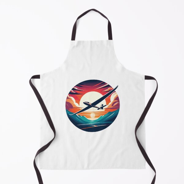 Item preview, Glider Plane Pilot Sailplane Biplane aerial floating soaring designed and sold by These_Prints.