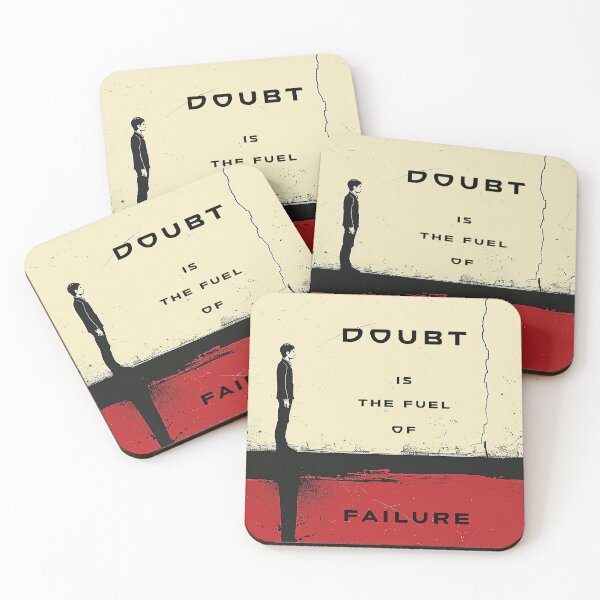 Item preview, Doubt is the Fuel of Failure designed and sold by MaryFiore.