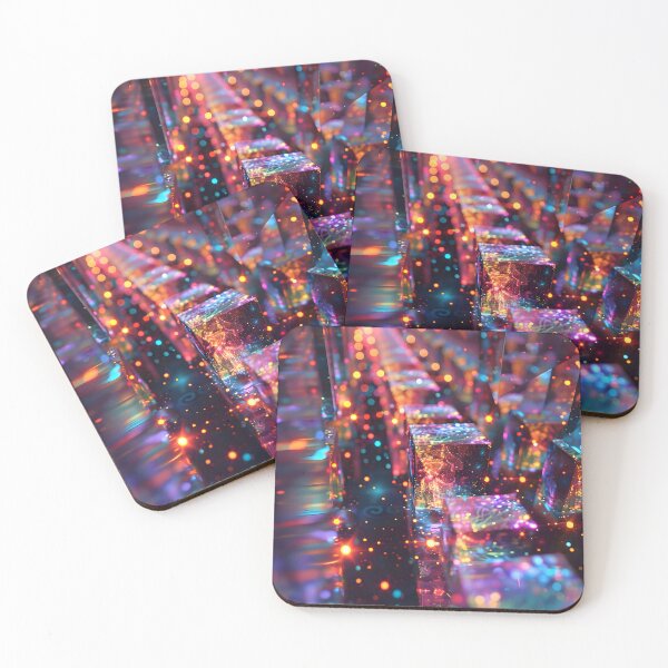 Item preview, Neon Dream Maze designed and sold by AI-Only Creations.