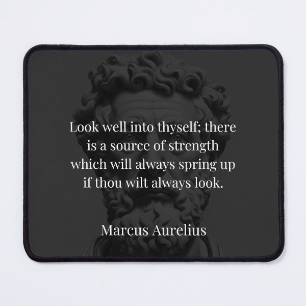 Item preview, Inner Strength: Marcus Aurelius on Self-Reflection designed and sold by DoseOPhilosophy.