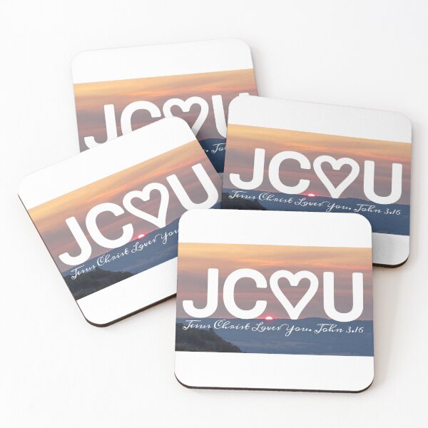 Item preview, JC♡U - Jesus Christ Loves You  designed and sold by Kangaroo Sun.
