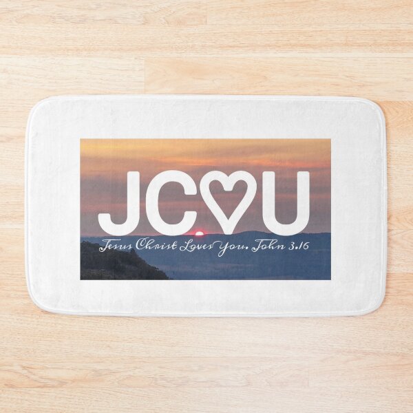 Item preview, JC♡U - Jesus Christ Loves You  designed and sold by Kangaroo Sun.