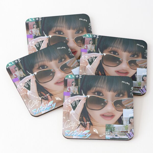 Item preview, NATTY Sticky KISS OF LIFE (KPOP) designed and sold by jaofnn.