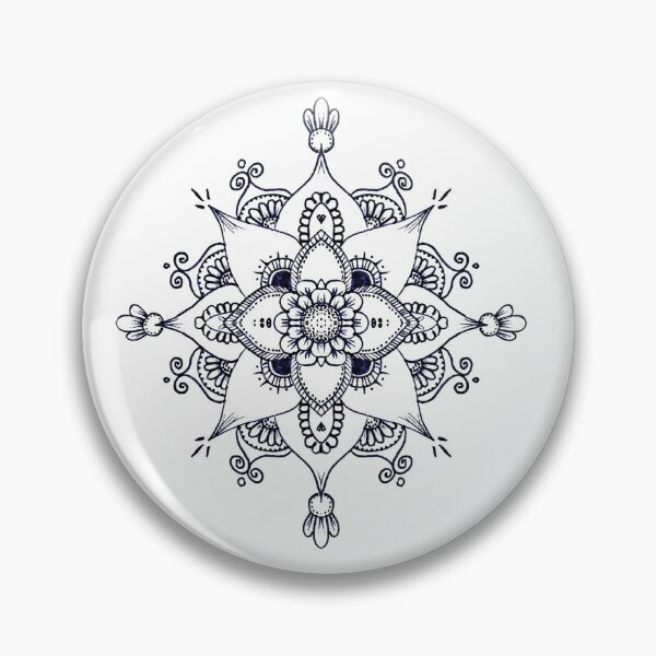 Artikelvorschau, Blumenmandala entworfen und verkauft von celestialdeaths.