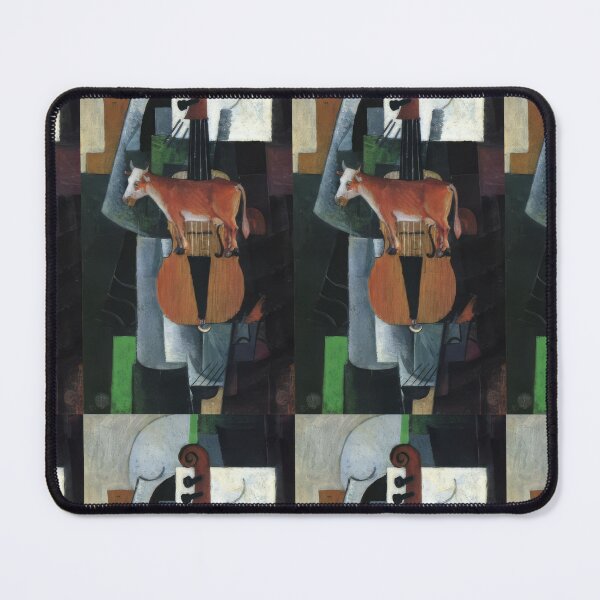Item preview, Cow and Fiddle, by Kazimir Malevich designed and sold by TeeARTHY.