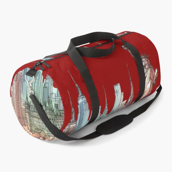Item preview, Iconic Tourist Landmarks 3D Sketch Art , designed and sold by PaintMeWorld.