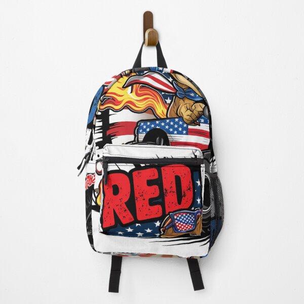 Item preview, Red White & Cool: Patriotic T-Rex in Monster Truck designed and sold by Canaba.