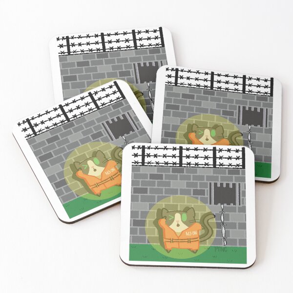 Item preview, Pudge breaking out of prison designed and sold by PudgeTheCat.