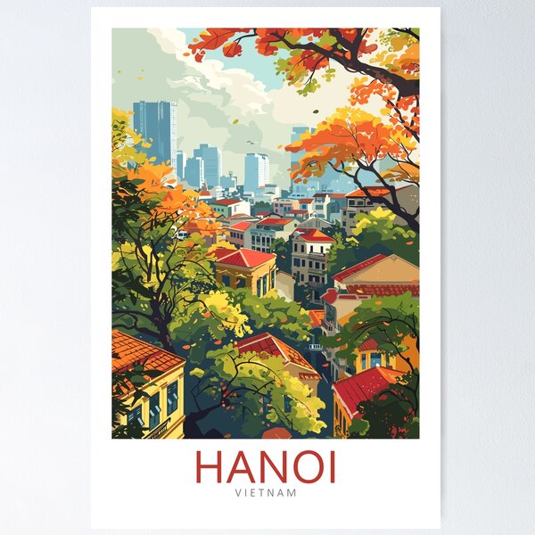 Item preview, Minimalistic Hanoi - Vietnam designed and sold by Marciolini.