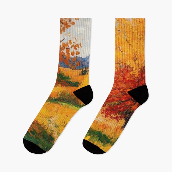 Item preview, Vibrant Autumn Landscape with Colorful Trees designed and sold by AHMEDMAMADO.