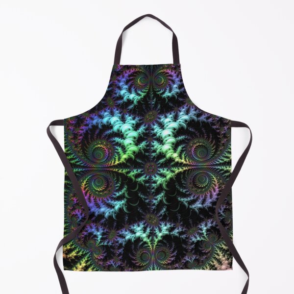 Item preview, Mandelbrot 100 - Rainbow palace of ridged bone spiral fractal tentacles designed and sold by Draeger0.