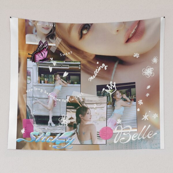 Item preview, BELLE Sticky KISS OF LIFE (KPOP) designed and sold by jaofnn.